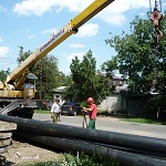 В Майкопе начали ремонт теплотрассы на ул. Крестьянской 