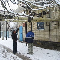 Нынешняя зима в Абинске на несколько градусов холоднее прошлой 