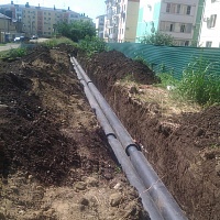 В Краснодаре построили новые тепловые сети в хуторе Ленина и на ул. Лукьяненко